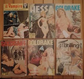 lotto 9 Fumetti erotici vintage 