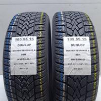 2 GOMME 185 55 15 DUNLOP INV RIF3832