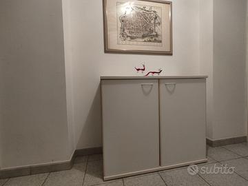 MOBILETTO O SCARPIERA IN LEGNO MASSELLO