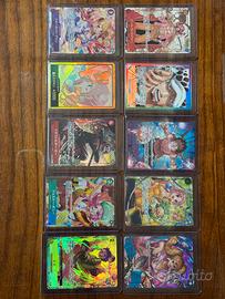 Lotto carte one piece