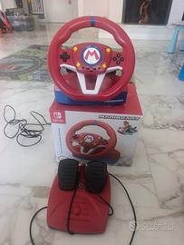 volante e pedaliera Mario kart  Nintendo switch 