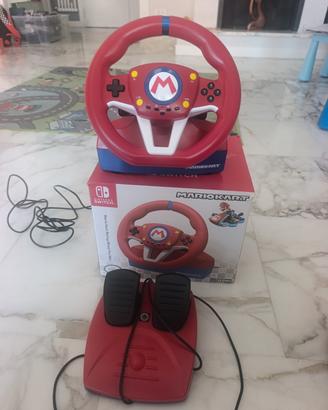 volante e pedaliera Mario kart  Nintendo switch 
