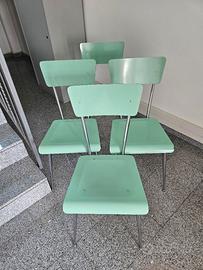 sedie in formica vintage
