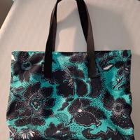 borsa Just Cavalli nera e verde