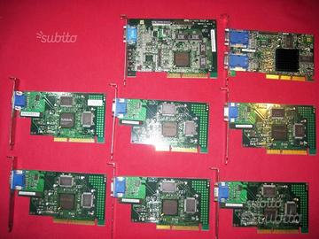 Lotto schede video Matrox