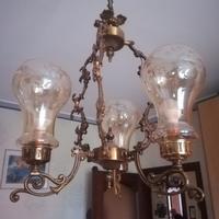 Lampadario 3 candele