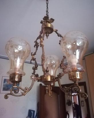 Lampadario 3 candele