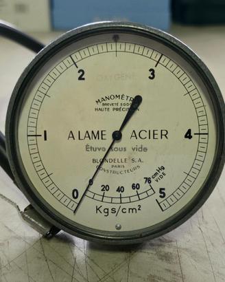 MANOMETRO ALAME ACIER ALTA PRECISIONE