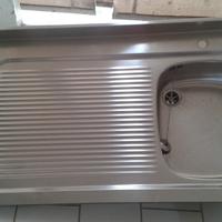 Lavello da appoggio in acciaio inox