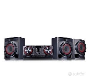 impianto stereo LG nero 
