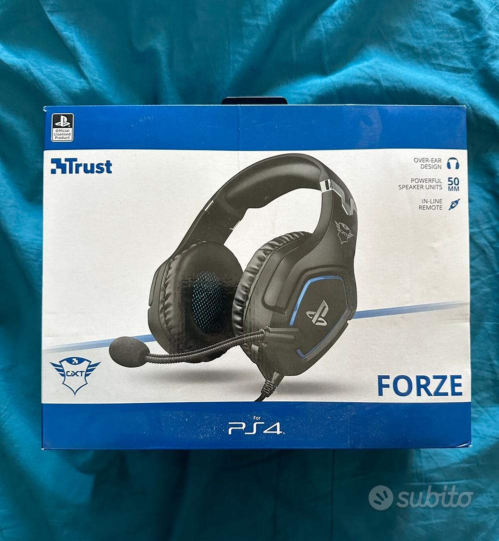 Trust Gaming GXT 488 Forze Cuffie gaming per PS4 Audio Video In