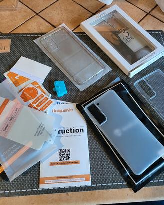 5 Cover + 1 pellicola tpu x Samsung s21 5g 6.2"