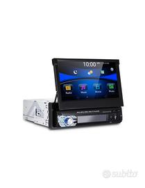 Autoradio 1 DIN schermo a scomparsa 7″ touch