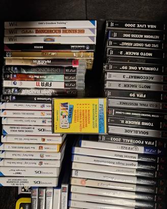 Lotto Videogiochi Vintage PS1 PS2 PS3 Nintendo DS