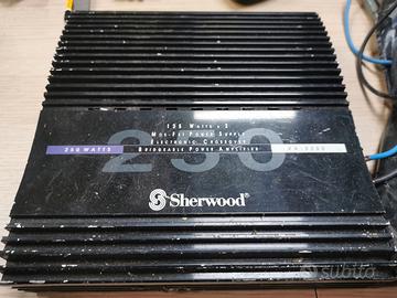 Amplificatore sherwood XA-5250 più subwoofer auna