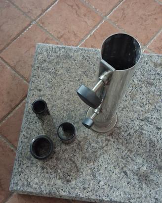 Base ombrellone in marmo