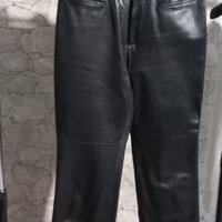 Pantaloni in pelle donna