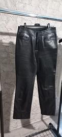 Pantaloni in pelle donna