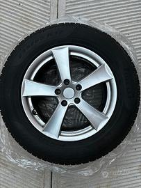Cerchio DEZENT r17 gomme neve Audi q5