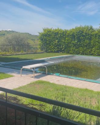 Telone copri piscina