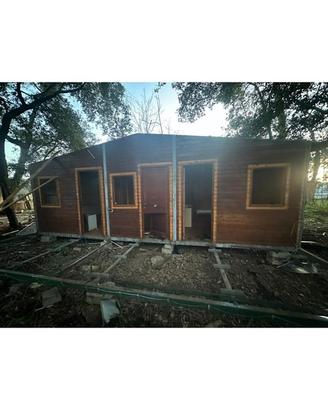 🏡 Casetta in legno – struttura completa da esterno