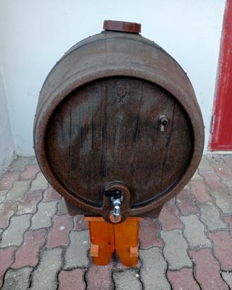 Botte Vino in Resina 