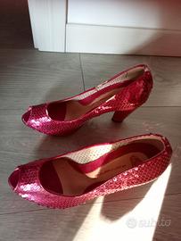 scarpe paillettes Fornarina 