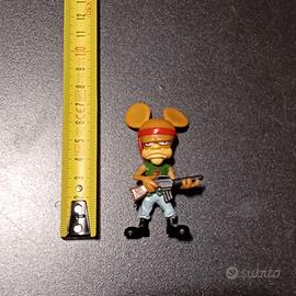 action figure Rat Man versione Rambo altezza 8cm