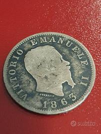 Rara moneta storica 1 Lira Argento