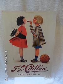 PUBBLICITA' CARTONATA F. L. CAILLER CHOCOLAT '94