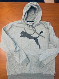 Felpa Puma color grigio - Unisex