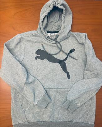 Felpa Puma color grigio - Unisex