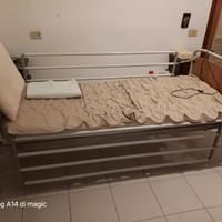Letto degenza manuale con materasso antidecubito