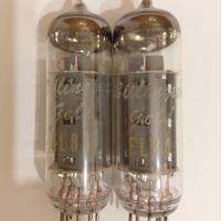 Vintage Coppia di Valvole Billington gold  EL84 