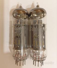 Vintage Coppia di Valvole Billington gold  EL84 