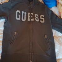 Felpa Guess uomo con zip, Tg M