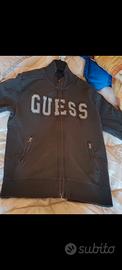 Felpa Guess uomo con zip, Tg M
