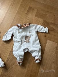 Tutina neonato unisex 50cm 1 mese Original Marines