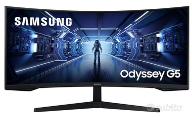 Samsung Monitor Gaming Odyssey G5 (C34G55), Curvo