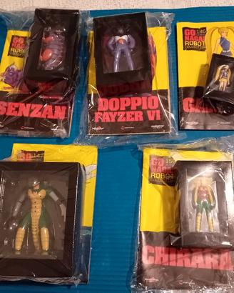 Go Nagai robot collection 5 pezzi