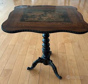 Tavolino “fratino”, metà XIX, Battaglia di Varese