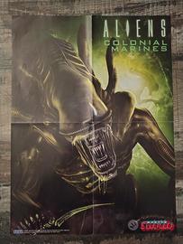 POSTER ALIENS COLONIAL MARINES