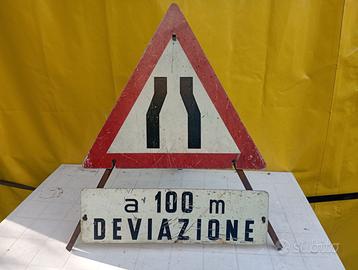 CARTELLO DI SEGNALAZIONE .VINTAGE(65)