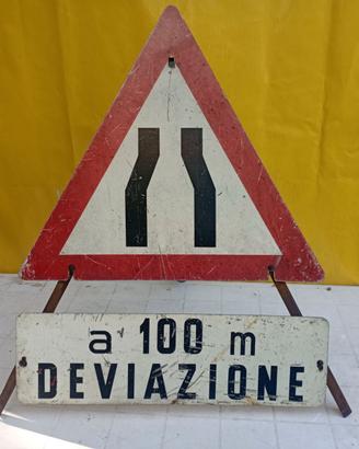CARTELLO DI SEGNALAZIONE .VINTAGE(65)