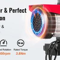 Paranco a Leva Elettrico 1600W Carico Max. da 1000