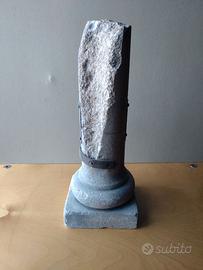 Scultura colonna in pietra RARO