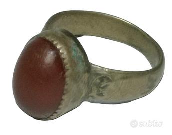 ANTICO ANELLO ORIENTALE DEL 19° SECOLO