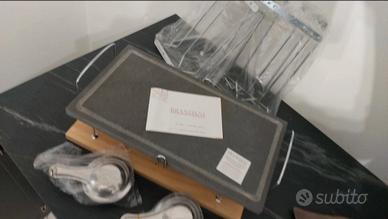 Pietra ollare Brandani con base in legno