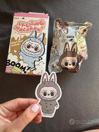 Labubu Exciting Macarons Sesame bean popmart