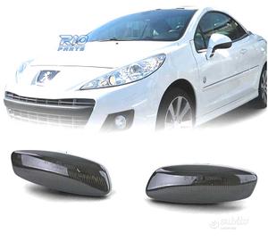 FRECCIE SPECCHIO PER PEUGEOT CITROEN LED NERO FUMÈ